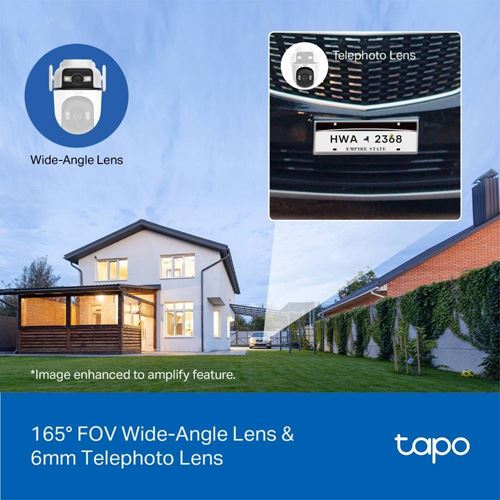 Câmara de Segurança Exterior TP-Link Tapo C545D 2K+2K Dual Lens - Image 6