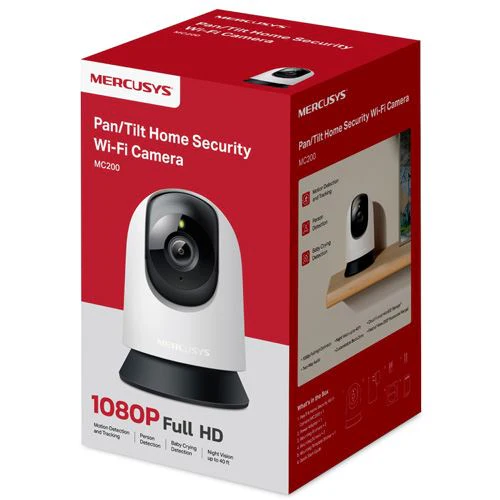 Câmara de Segurança Mercusys MC200 - Full HD - Wi-Fi - Image 8