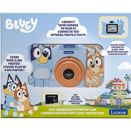 Câmara Fotográfica Bluey com Proteção - Lexibook - Image 2