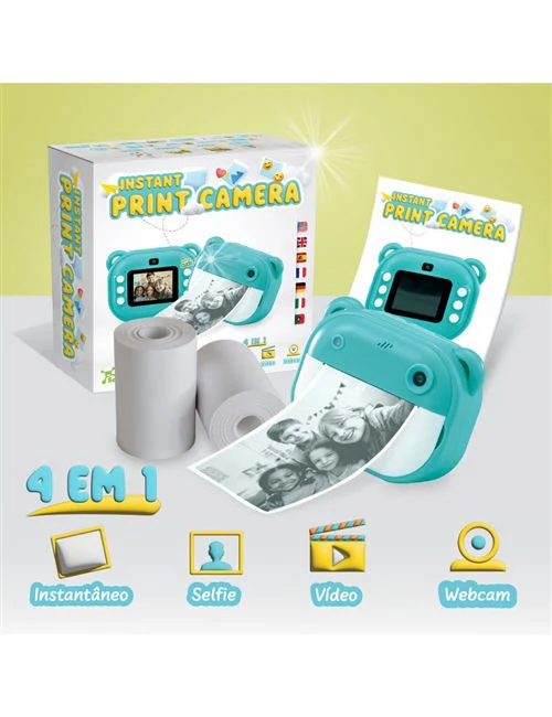 Câmara Fotográfica Instantânea - 4 em 1 - Science4you - Image 5