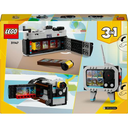 LEGO Creator 31147 - 3 em 1 - Câmara Retro - Image 9