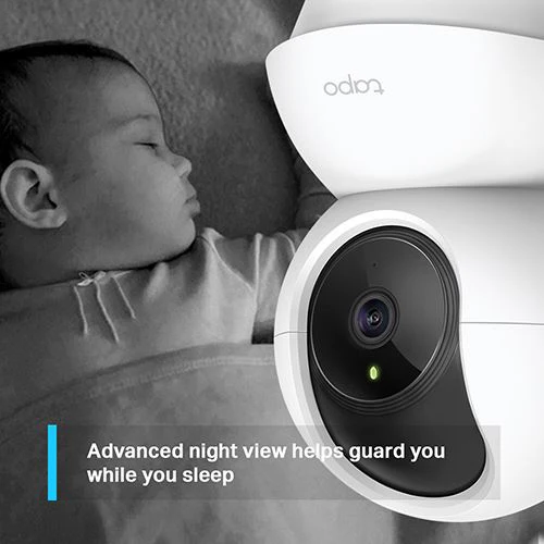 Câmara de Segurança TP-Link Tapo C210 3MP Wi-Fi Panorâmica Pan/Tilt - Image 4
