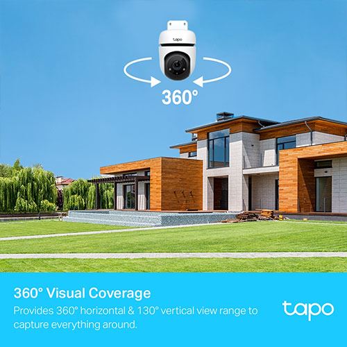 Câmara de Segurança Exterior Wi-Fi TP-Link Tapo C500 com Visão Noturna - FHD 1080 p - Image 4