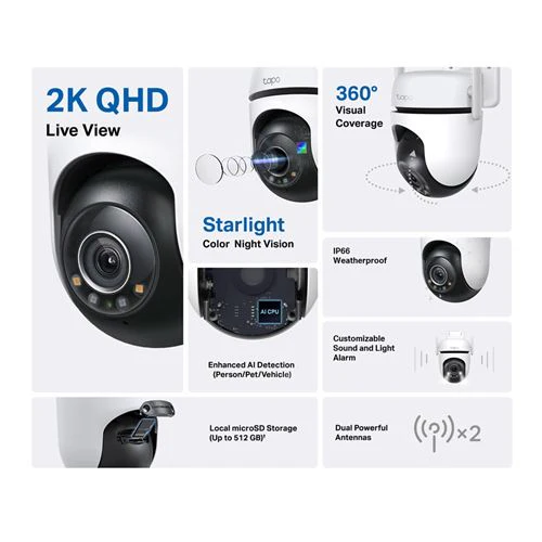 TP-LINK TAPOC520WS CAM IP 360 OUTDO - Image 2