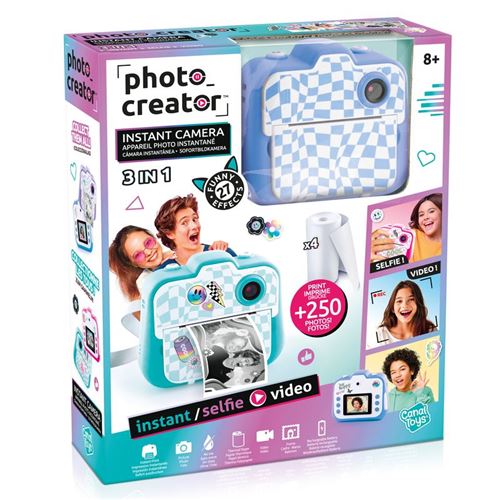 Câmera Instantanêa Photo Creator Multifunção e Impressão - 3 em 1 - Canal Toys - Envio Aleatório - Image 5