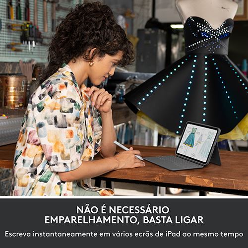 Lápis Digital Logitech Crayon para iPad - Prateado - Image 9