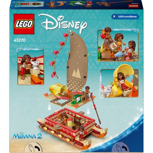 LEGO Disney Princess 43270 - Canoa de Aventuras da Vaiana - Image 10