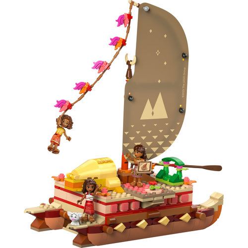 LEGO Disney Princess 43270 - Canoa de Aventuras da Vaiana - Image 2