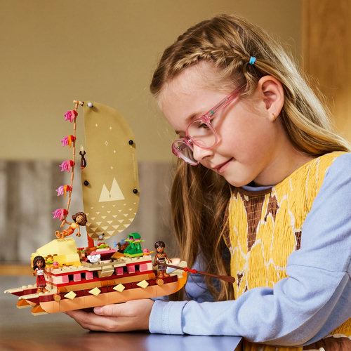 LEGO Disney Princess 43270 - Canoa de Aventuras da Vaiana - Image 3