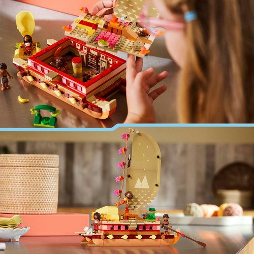 LEGO Disney Princess 43270 - Canoa de Aventuras da Vaiana - Image 6