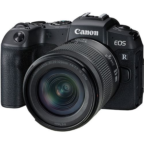 Máquina Fotográfica Mirrorless Canon EOS RP + RF 24-105mm f/4-7.1 IS STM + Cartão de Memória SD + Bateria Extra - Image 2