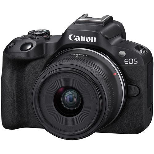 Máquina Fotográfica Mirrorless Canon EOS R50 + RF-S 18-45 IS STM + RF-S 55-210 IS STM + Bateria Extra - Image 3