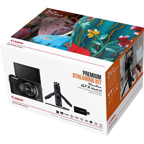 Máquina Fotográfica Compacta Canon Powershot G7 X Mark III Premium - Preto - Image 8