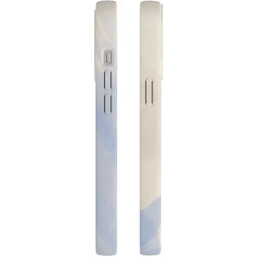 Capa Bio + Cordão Bege Woodcessories para Apple iPhone 14 Pro - Bege e Azul - Image 7