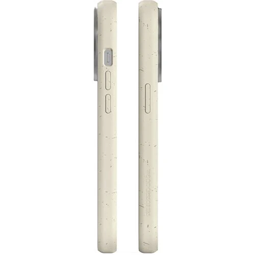 Capa Bio Woodcessories com MagSafe para Apple iPhone 14 Pro Max - Branco Transparente - Image 12