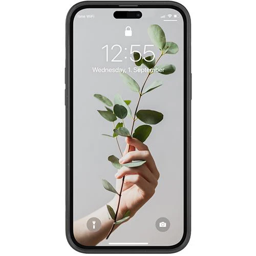 Capa Bio Woodcessories com MagSafe para Apple iPhone 14 Pro - Preto Transparente - Image 2