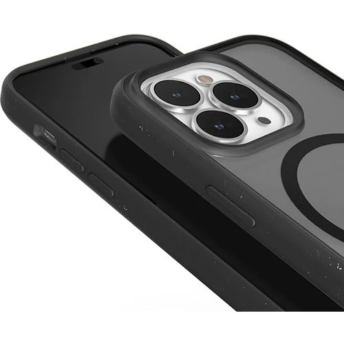 Capa Bio Woodcessories com MagSafe para Apple iPhone 14 Pro - Preto Transparente - Image 7
