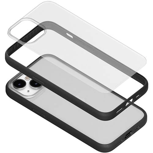 Capa Bio Woodcessories para Apple iPhone 14 - Preto Transparente - Image 13