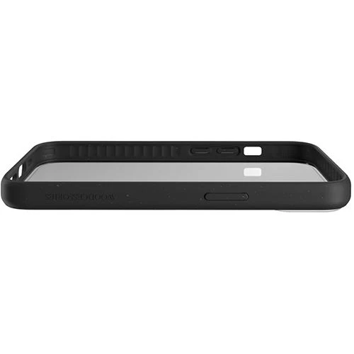 Capa Bio Woodcessories para Apple iPhone 14 - Preto Transparente - Image 8