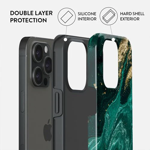Capa Burga em Silicone para iPhone 15 Pro Max- Emerald Pool - Image 2