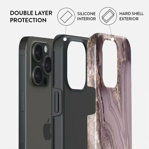 Capa Burga em Silicone para iPhone 15 Pro Max - Golden Taupe - Image 2