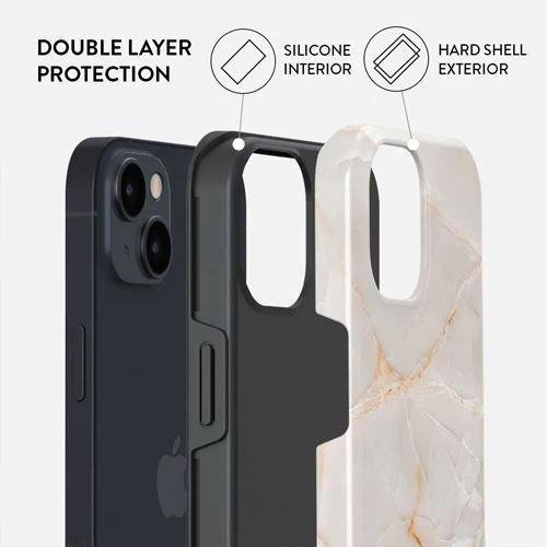 Capa Burga em Silicone para iPhone 15 - Vanilla Sand - Image 2