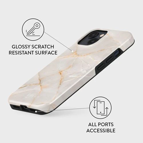 Capa Burga em Silicone para iPhone 15 - Vanilla Sand - Image 3