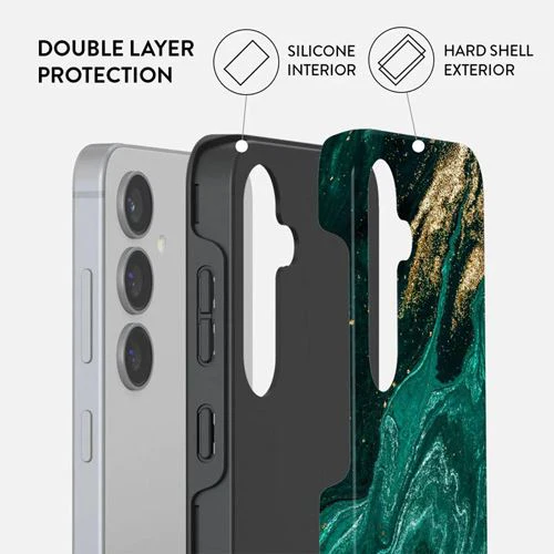 Capa Burga em Silicone para Samsung Galaxy S24 Plus- Emerald Pool - Image 2