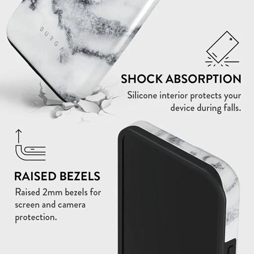 Capa Burga em Silicone para Samsung Galaxy S24 Plus- White Winter - Image 4