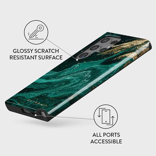 Capa Burga em Silicone para Samsung Galaxy S24 Ultra - Emerald Pool - Image 3