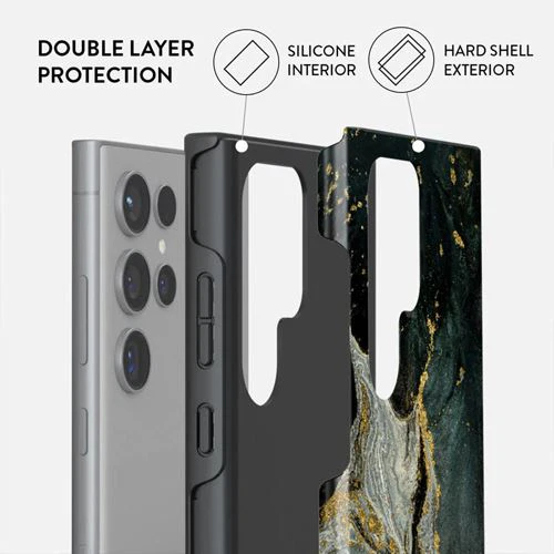 Capa Burga em Silicone para Samsung Galaxy S24 Ultra - Northern Lights - Image 2