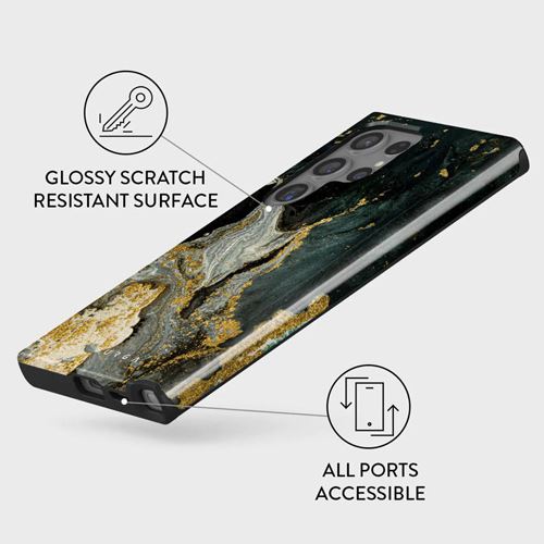 Capa Burga em Silicone para Samsung Galaxy S24 Ultra - Northern Lights - Image 3