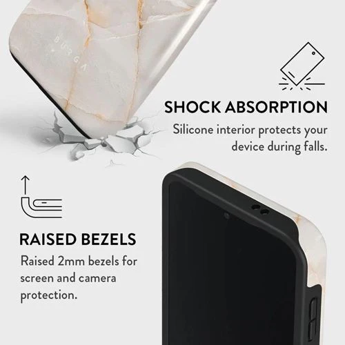Capa Burga em Silicone para Samsung Galaxy S24 Ultra- Vanilla Sand - Image 4