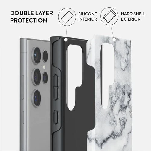 Capa Burga em Silicone para Samsung Galaxy S24 Ultra - White Winter - Image 3