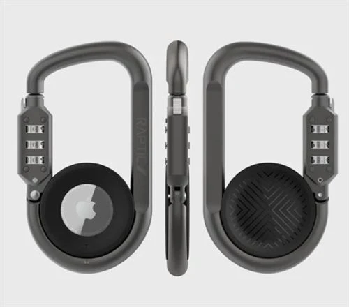 Capa+ Cadeado Raptic Link Lock para AirTag - Preto - Image 3