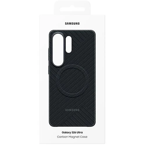 Capa Carbono Magnética Samsung para Galaxy S26 Ultra - Preto - Image 6