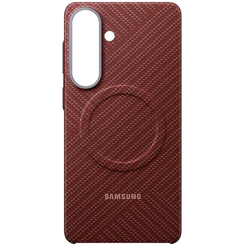 Capa Carbono Magnética Samsung para Galaxy S26+ - Vermelho Coral