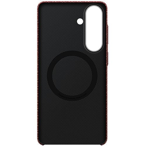 Capa Carbono Magnética Samsung para Galaxy S26+ - Vermelho Coral - Image 2