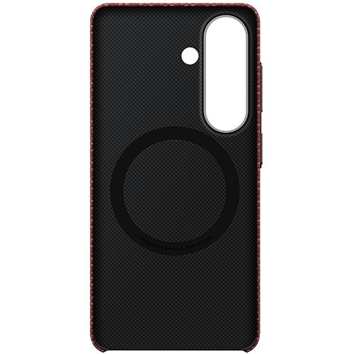 Capa Carbono Magnética Samsung para Galaxy S26 - Vermelho Coral - Image 2