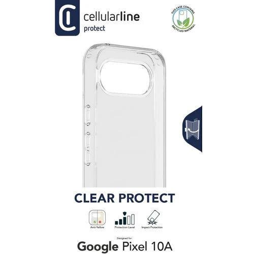 Capa Cellularline Protect Clear para Google Pixel 10A - Transparente - Image 6