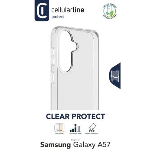 Capa Cellularline Protect Clear para Samsung Galaxy A57 - Transparente - Image 6