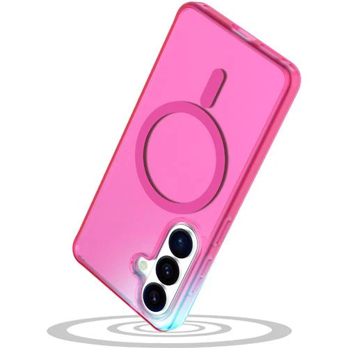 Capa Cellularline Protect Frosty Mag para Samsung Galaxy S26 - Rosa - Image 3