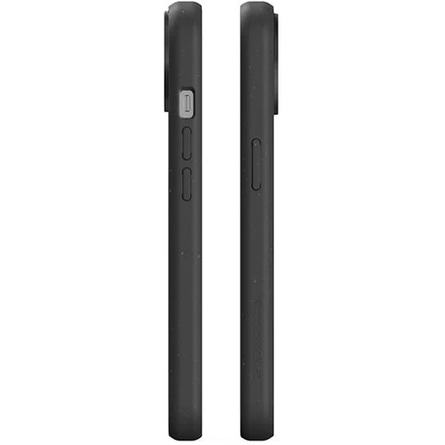 Capa Clear Case Bio Woodcessories com MagSafe para Apple iPhone 14 - Preto Transparente - Image 5