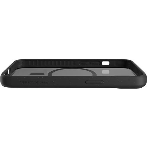 Capa Clear Case Bio Woodcessories com MagSafe para Apple iPhone 14 - Preto Transparente - Image 8