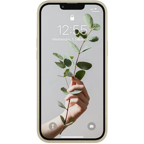 Capa Clear Case Woodcessories com MagSafe para Apple iPhone 14 - Branco Transparente - Image 2