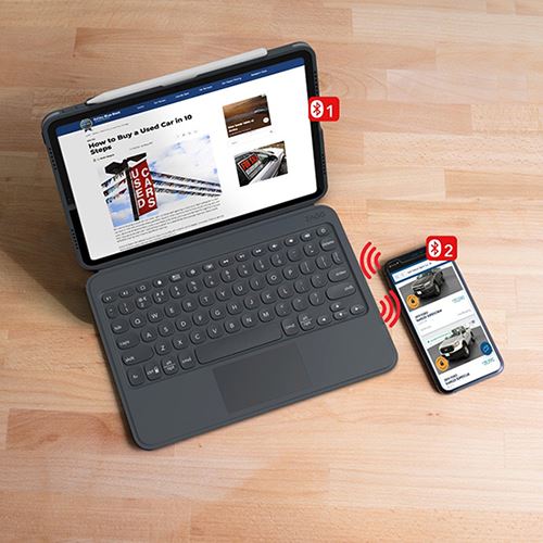 Capa com teclado e Trackpad Zagg Pro Keys para iPad 10.9 / iPad 11 - Layout PT - Image 5