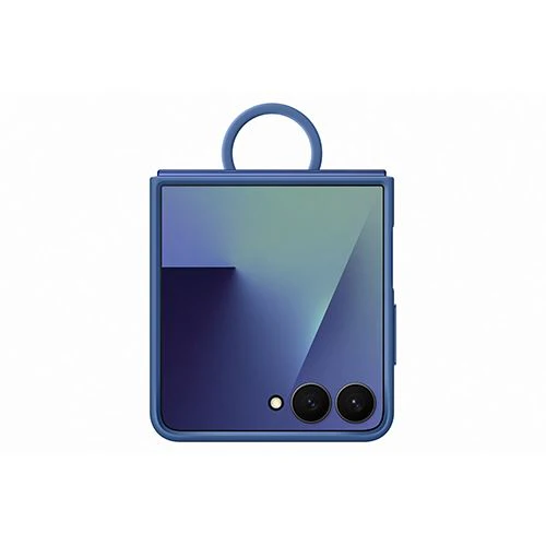 Capa de Silicone com Anel Z Flip7 - Azul - Image 4