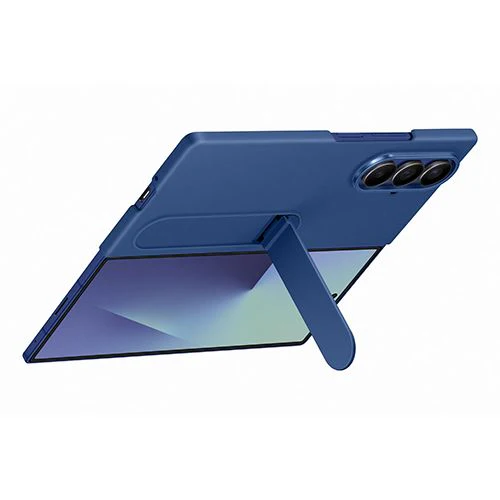 Capa de Silicone + Película de Ecrã Anti-Reflexo Samsung para Z Fold7 - Azul - Image 2