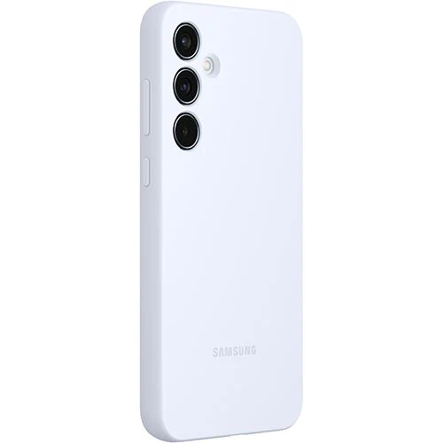 Capa de Silicone Samsung para Galaxy A 55 - Azul Claro - Image 3