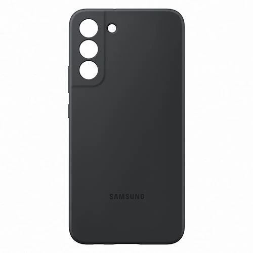 Capa de Silicone Samsung para Galaxy S22+ | Preto - Image 3